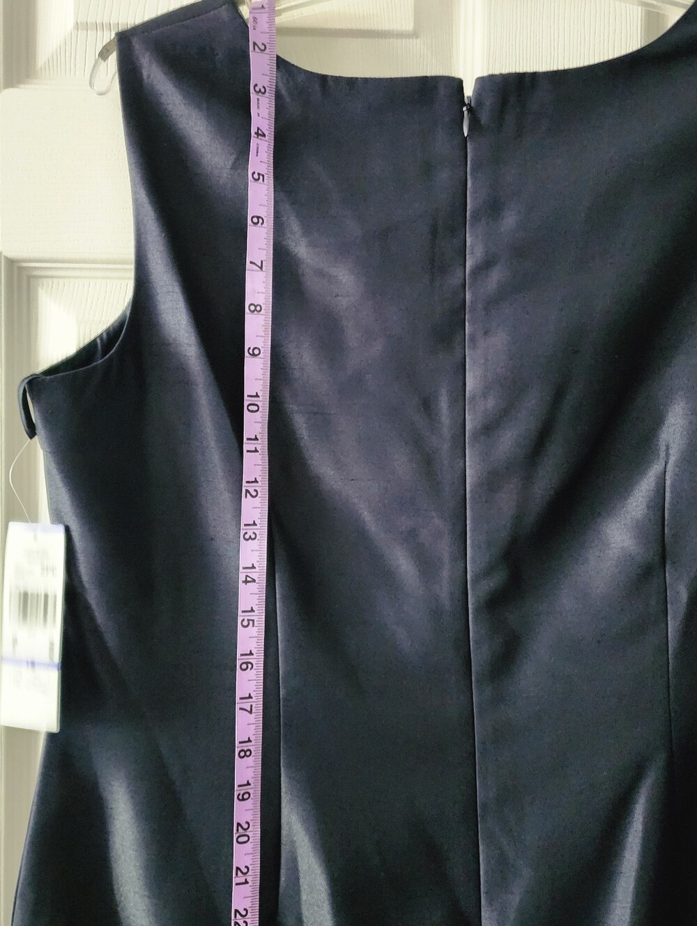 Le Suit Women's Navy Blue Jacket And Dress. - Picture 8 of 16